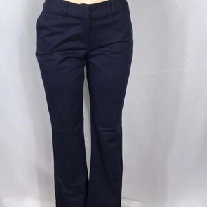 The Limited Size 6 Blue Flat Front Stretch Pants With Front & Back Pockets. Used